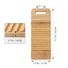 Wash Board, Household Washboard for Hand Washing Clothes, Wooden Handwash