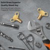 Radiator Bleed Key- Radiator Valve Clock Key for Bleeding and