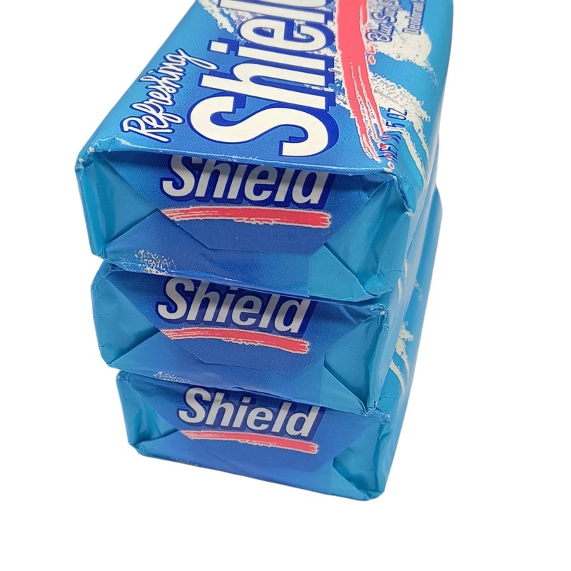 Shield Vintage 1992 Shield Deodorant Bar Soap Blue Surf Scent
