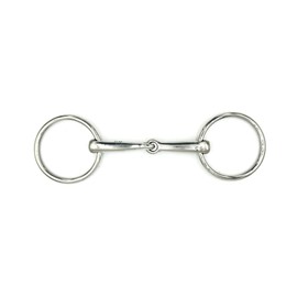 Equine Smile ES0102 Snaffle Bit Simple Broken Ring Diameter 65 mm Bit Thickness 15 mm (10.5 cm)