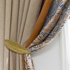 Woogim Feather Curtain Holder Wall Hook 2 PCS with Screws,U-Shaped
