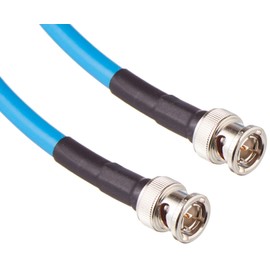 AV-Cables 75ft 3G/6G HD SDI BNC Cable- Belden 1694a RG6 - Blue
