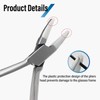 Dhoptical Eyeglasses Frame Pliers,Used for Glass Frame Tail Plier Optical