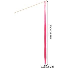 ULTNICE 30Pcs Ribbon Wands with Bells Streamers Fairy Stick Wish Wands for Wedding Party