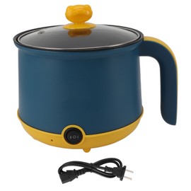 Electric Mini Hot Pot 1.8L 600W Non Stick 2 Levels Adjustable Stainless Steel Electric Pot Electric Cooker Rapid Noodles Cooker EU Plug 220V