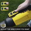 SHOP·AIR 20V Cordless Leaf Blower, 450CFM/110MPH Brushless Blower with Variable