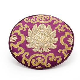 Pad for Singing Bowl Diameter Approx. 18 cm -9896 Lotus Purple