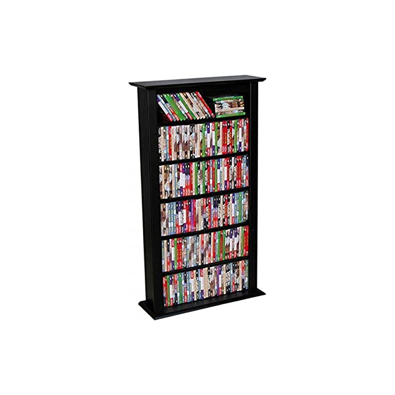 Venture Horizon Single Media Storage Tower - Black