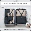MURA Travel Pouch, Compression Pouch, Travel Compression Bag, Black (SS)