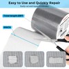 Secopad Grey Window Screen Repair Tape, 3IN X 20FT (240IN)