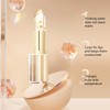 2PCS Transferproof Color Changing Lipstick, Clear Gold Crystal Colors Changing