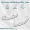 GXARTS 1 Pair Front Left and Right Side Bumper Outer
