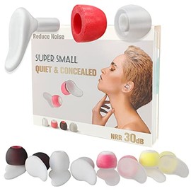 EARS SECRET Silicon foam Ear Plugs For Sleeping Noise cancelling Earbuds For side Sleepers small Size T-Mango