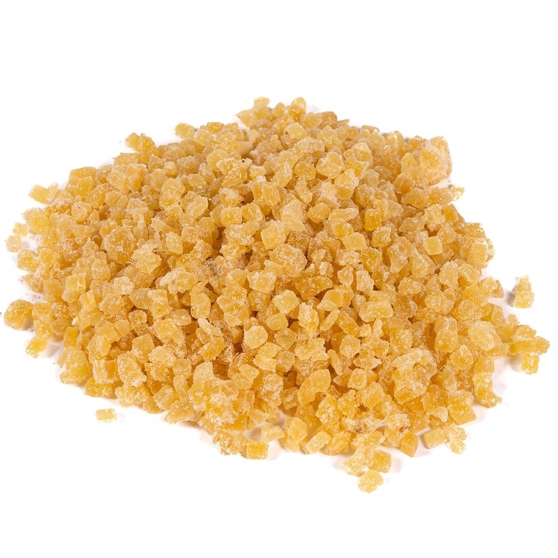 IAN's Crystalized Ginger Pieces (2lb) - Candied Ginger Chews for