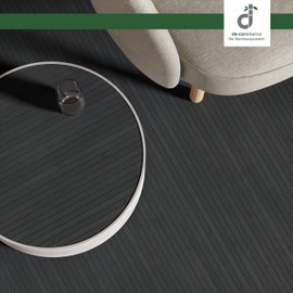 DE-COmmerce Flexbamboo ready-made parquet flooring with non-slip backing, colour: steel