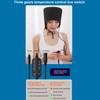 Heat Migraine Relief Hat Hot Compress 3 Gear Adjustable Even