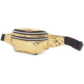 Padded Patent Leather Belt Bag 36x9x9 Surt, Multicoloured, Modern
