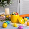 WK WENKRYGDN Lemon Kitchen Canisters Set of 2 Decorative Ceramic