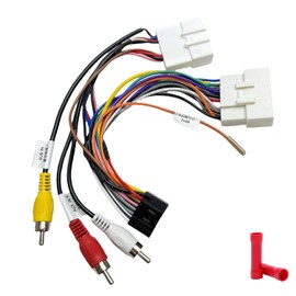Aftermarket Radio Wiring Adapter Compatible with Subaru Forester 2008-2011, 16Pin Android Car Stereo Harness with SWC Subwoofer Input Audio, Fits for Forester