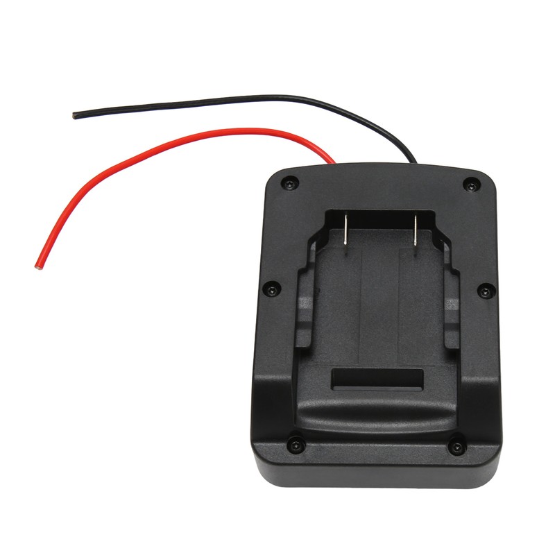 Secure Battery Adapter Independent Switch Dock Power Connector with Wires