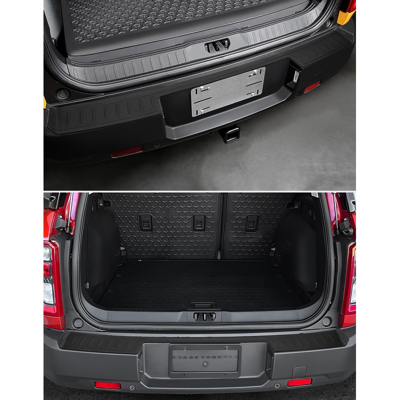 Ecarzo Rear Bumper Protector for 2025 2024 2023 2022 2021
