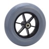 194mm Gray Electric Wheelchair Wheel Non Slip No Noise Stable
