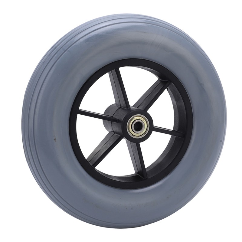194mm Gray Electric Wheelchair Wheel Non Slip No Noise Stable