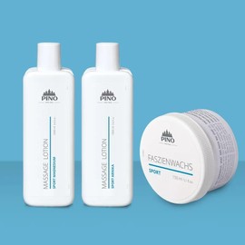 PINO Pino Sports Massage Lotion with Magnesium (1 liter) - Made in Germany