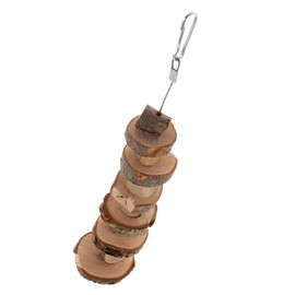 BESPORTBLE Safe Wooden Chewing Toy for Small Pets Hamster Guinea Pig Teething Tablets