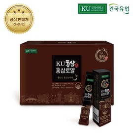 Geon-guk Dairy 건국 홍삼진 홍삼로얄 10ml x30포 Geonguk Red Ginseng Jin Red Ginseng Royal 10ml x 30 Pouches