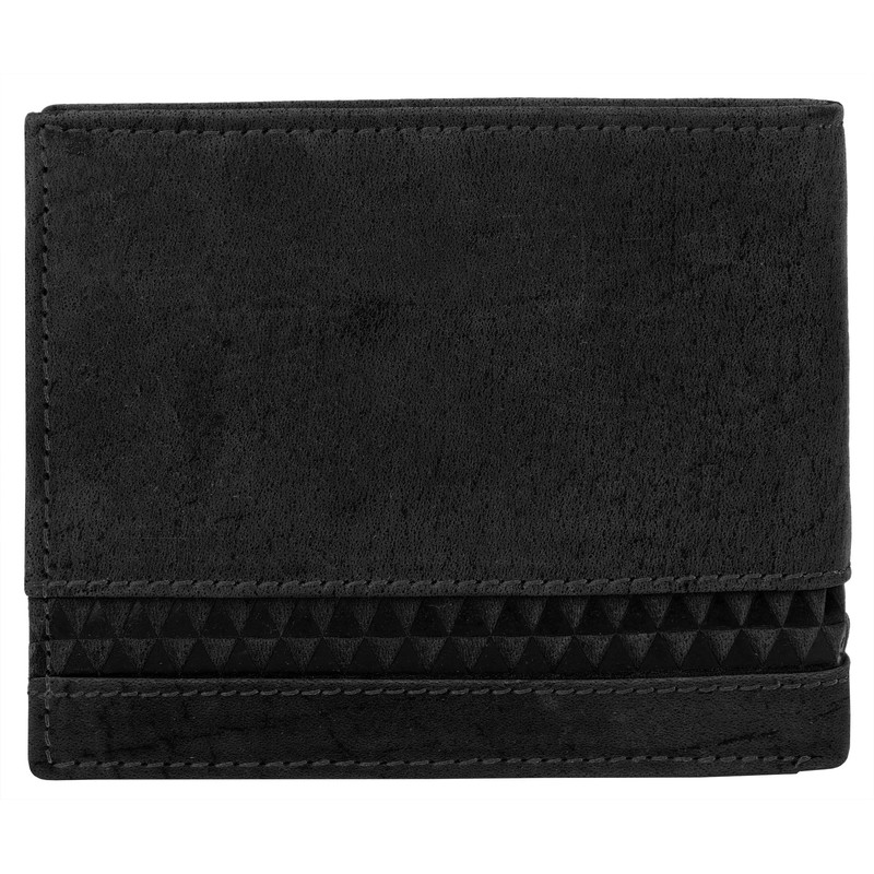 bruno banani Genuine Leather Men's RFID Wallet, Wallet Made of