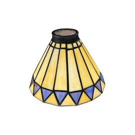 HUIMEIJU Stained glass lampshade HMJ6032，Tiffany glass lampshade replacement, fan lamp replacement lampshade, pendant lamp lampshade, wall lamp lampshade, various glass lampshades replacement.