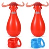 Inflatable Bull Ring Toss Game Set, Giant Inflatable Bull Toss