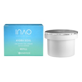 essence INAO inner and outer beauty Hydra Soul 24H Hydra Gel Cream Refill by essence, Day Cream, Vegan, Oil-Free, Paraben-Free, No Microplastic Particles, Pack of 1 (50 g)