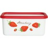 Fuji Hollow Strawberry Deep Square Container, M 0.4 gal (1.1