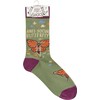Primitives by Kathy Socks - Anti-Social Butterfly, One Size, Unisex,