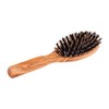 Redecker 721210 Oval Hairbrush with Boar Bristles and Wooden Pins