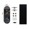 RACOFSB Pro Fingerboard 34mm Wooden Board Professional Finger Skateboard Trucks