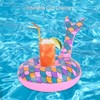 10pcs Inflatable Floating Drink Holders Beverage Cup Coasters for Swimming