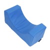 Head Positioner Pillow Blue PU Leather Breathable Comfortable Neck Support