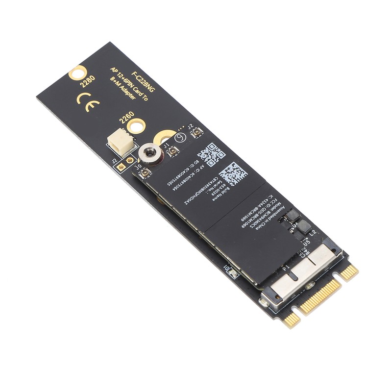 Card Adapter BCM94360CS WLAN Card to M.2 NVME SSD NGFF