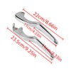 Baceyong Motorcycle Clutch and Brake Handbrake Levers Kit Motorbike Handle