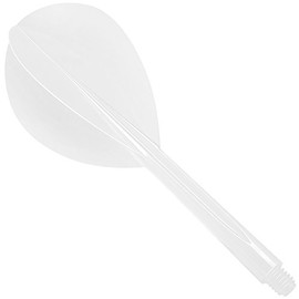 Darts Corner Condor Flight & Stem – Zero Stress – Träne – lang transparent – 1 Set (3)