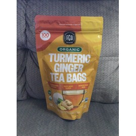 From Great Origins New From Great Origins Organic Turmeric Ginger Tea Bags, Herbal, 100 Count