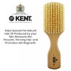 Kent Mens Finest White Boar Bristle Club Hair Brush