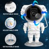 Immver Immver Astronaut Galaxy Star Projector Night Light with Remote