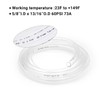Clear Vinyl Tubing 5/8" ID × 13/16" OD -25 Ft
