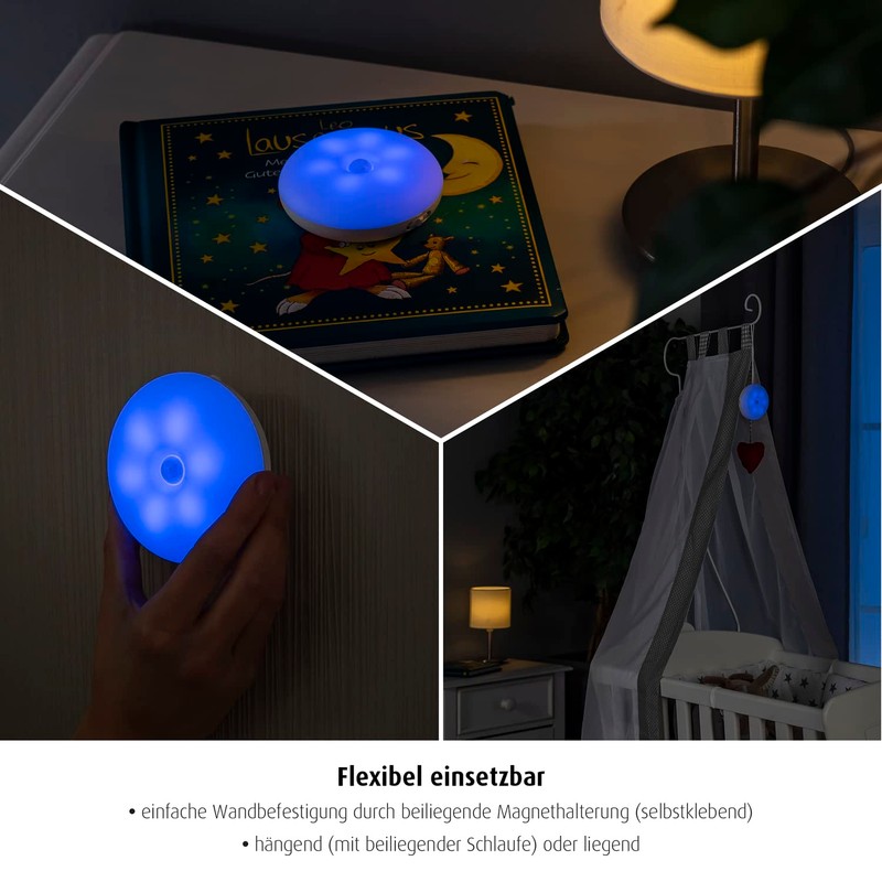 reer NightGuide SmartLight Smart Bluetooth Night Light for Children, App