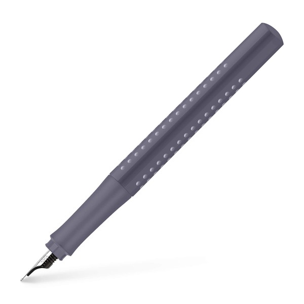 Faber-Castell 140829 - Fountain Pen Grip 2010, Nib Size B, Dapple Grey, Pack of 1