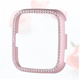 KOMBIUDA Smart Watch Shell with Inlaid Protective Case for Lightweight Chic Design Drop Resistant Cover Easy Installation Durable Watch Accessories